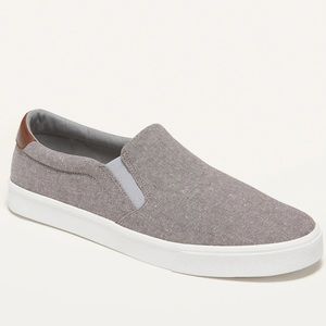 Men’s Canvas Slip On Sneakers